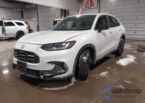 2024 Honda Hr-V Awd Sport/Awd Sport W/O Bsi z USA, uszkodzony, nr VIN 3CZRZ2H55RM774760